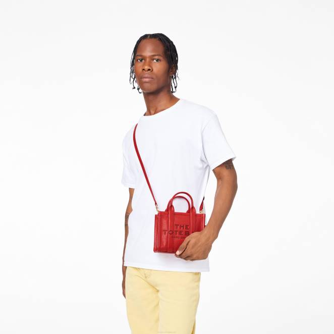 le micro cabas en cuir Marc Jacobs R8NP23