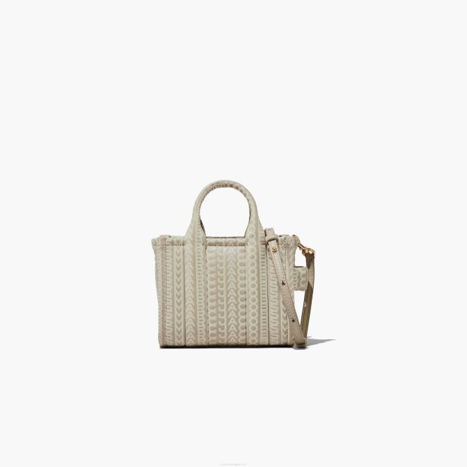 le micro cabas en cuir à monogramme Marc Jacobs R8NP77