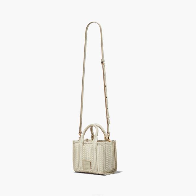 le micro cabas en cuir à monogramme Marc Jacobs R8NP77