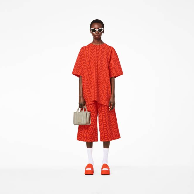 le micro cabas en cuir à monogramme Marc Jacobs R8NP77