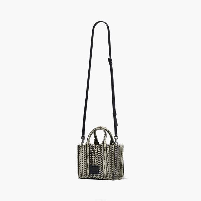 le micro cabas en cuir à monogramme Marc Jacobs R8NP79