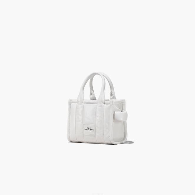 le micro fourre-tout froissé brillant Marc Jacobs R8NP110