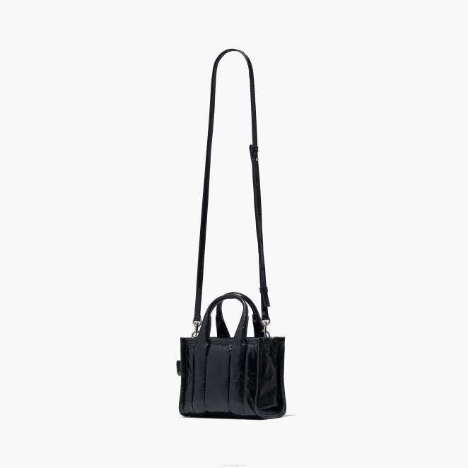 le micro fourre-tout froissé brillant Marc Jacobs R8NP115