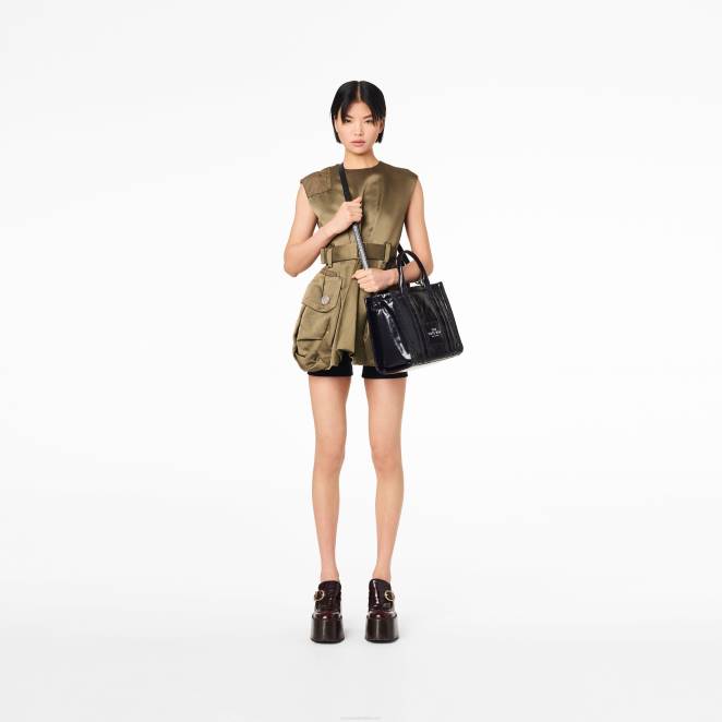 le sac fourre-tout moyen brillant froissé Marc Jacobs R8NP111