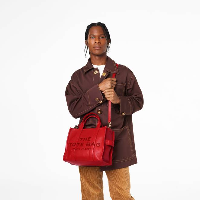 le sac fourre-tout moyen en cuir Marc Jacobs R8NP21