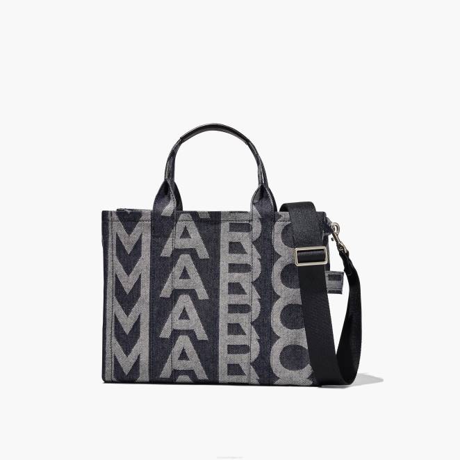 le sac fourre-tout moyen en denim à monogramme Marc Jacobs R8NP91