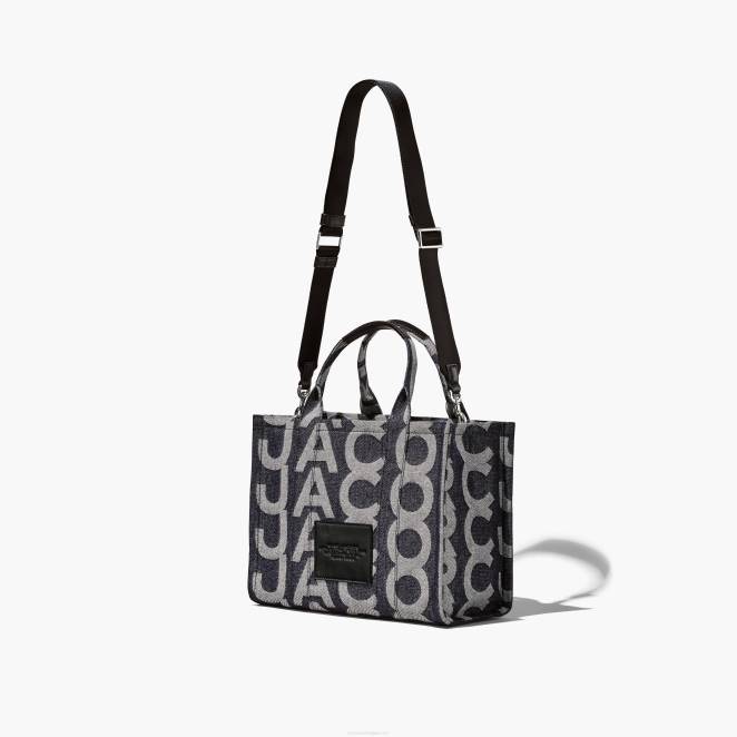 le sac fourre-tout moyen en denim à monogramme Marc Jacobs R8NP91