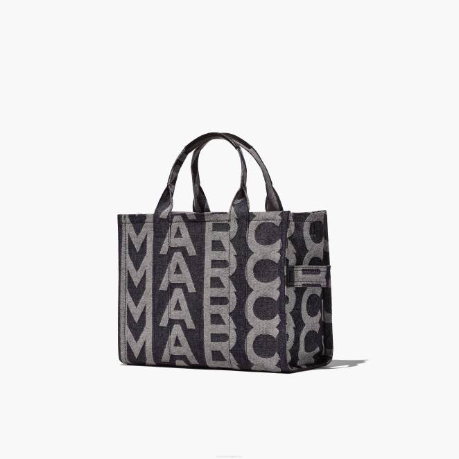 le sac fourre-tout moyen en denim à monogramme Marc Jacobs R8NP91