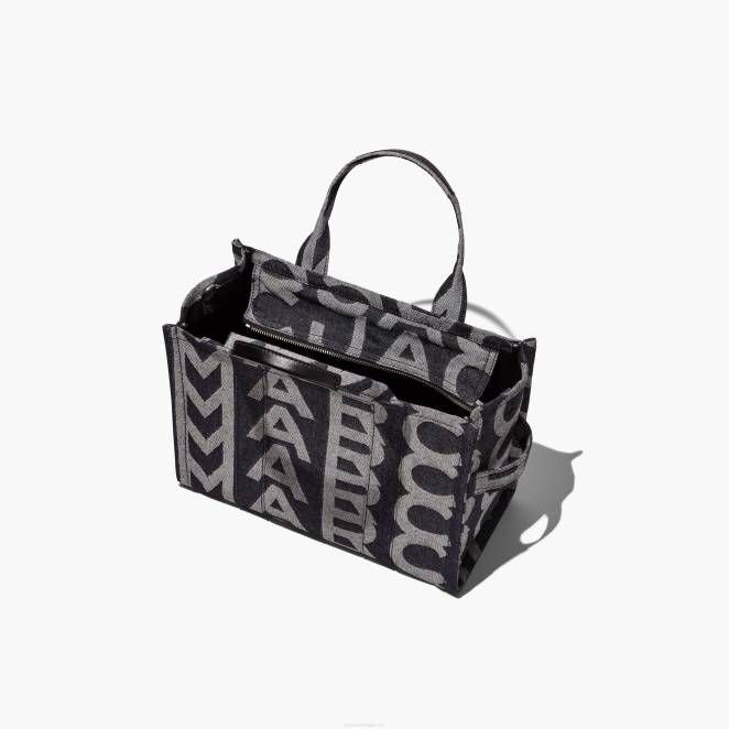 le sac fourre-tout moyen en denim à monogramme Marc Jacobs R8NP91