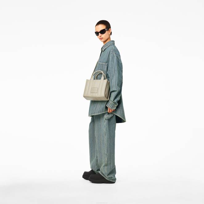 mini sac à main en cuir à monogramme Marc Jacobs R8NP76