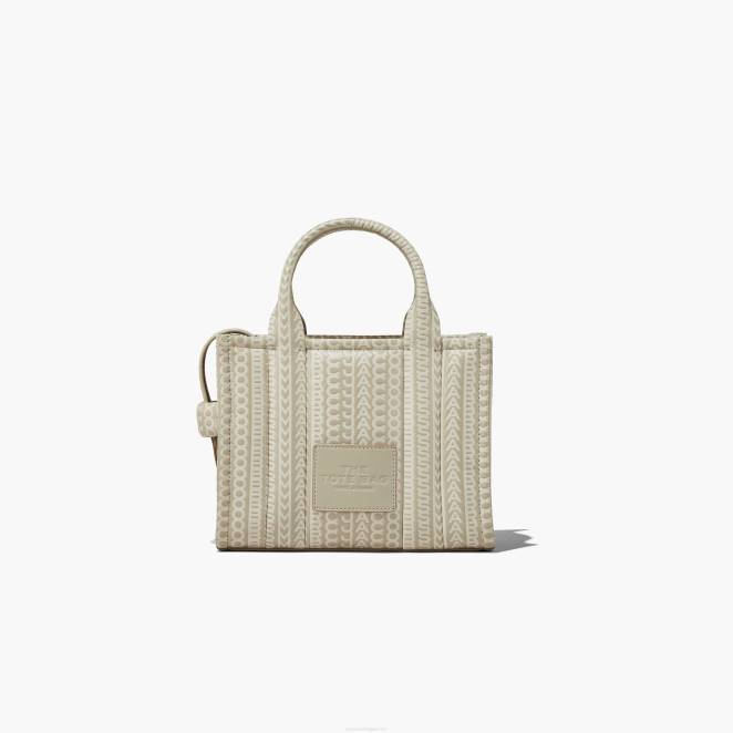 mini sac à main en cuir à monogramme Marc Jacobs R8NP76