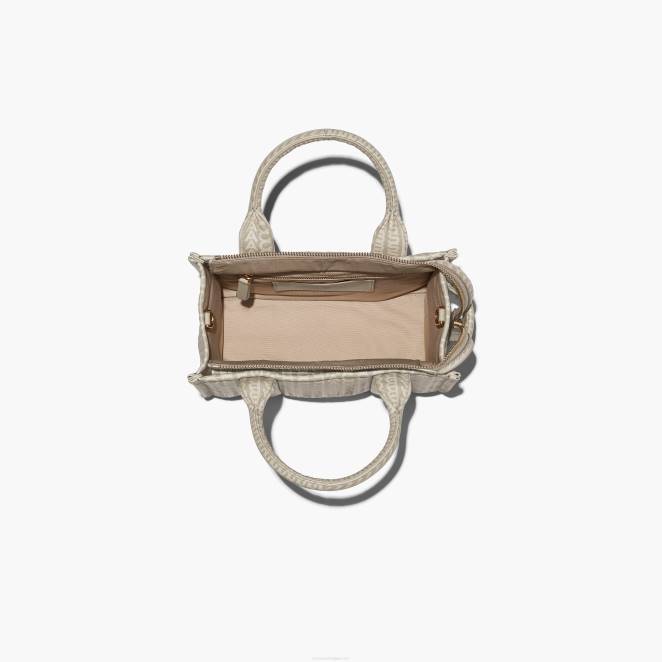 mini sac à main en cuir à monogramme Marc Jacobs R8NP76