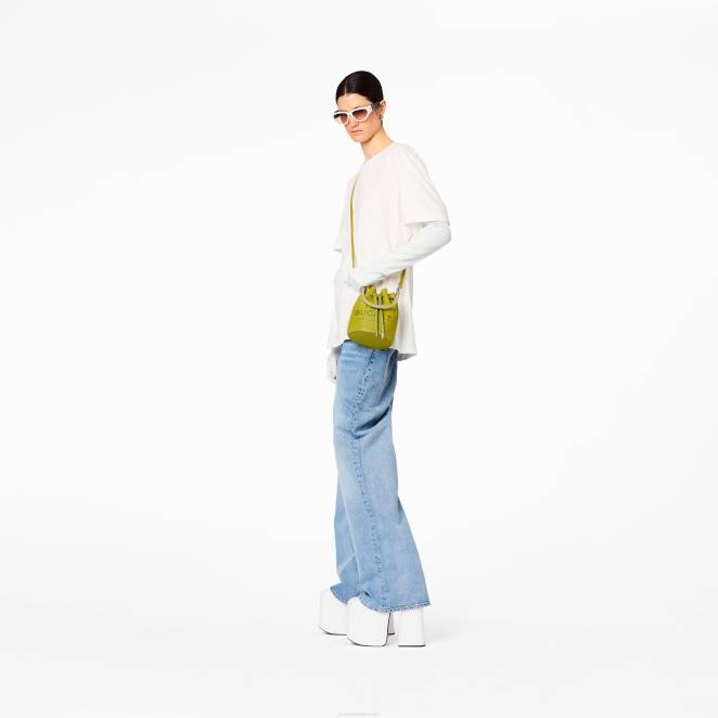 le micro sac seau en cuir Marc Jacobs R8NP131
