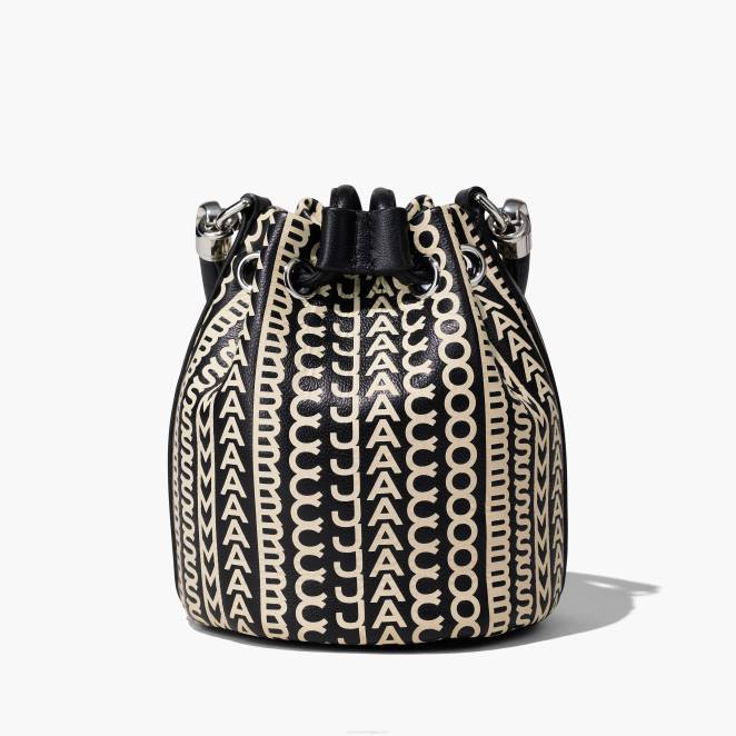 le micro sac seau en cuir à monogramme Marc Jacobs R8NP140