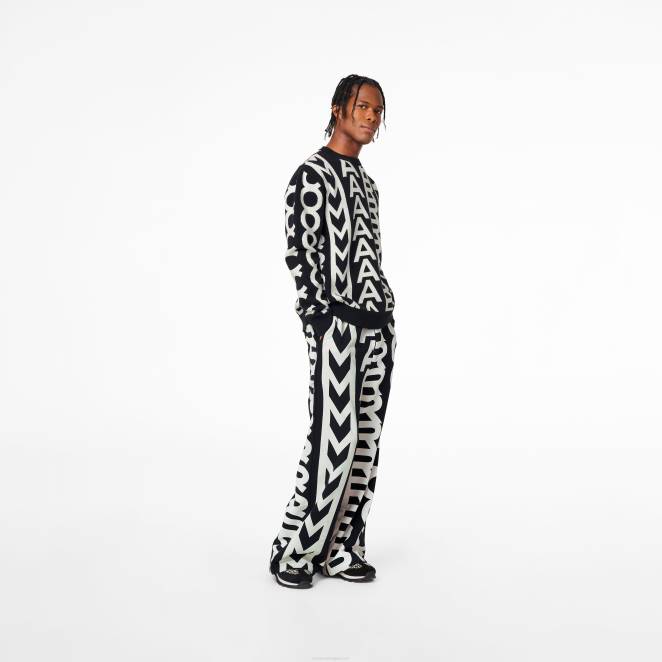 le col ras du cou oversize à monogramme Marc Jacobs R8NP511