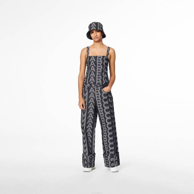 le haut bustier en jean monogrammé Marc Jacobs R8NP508