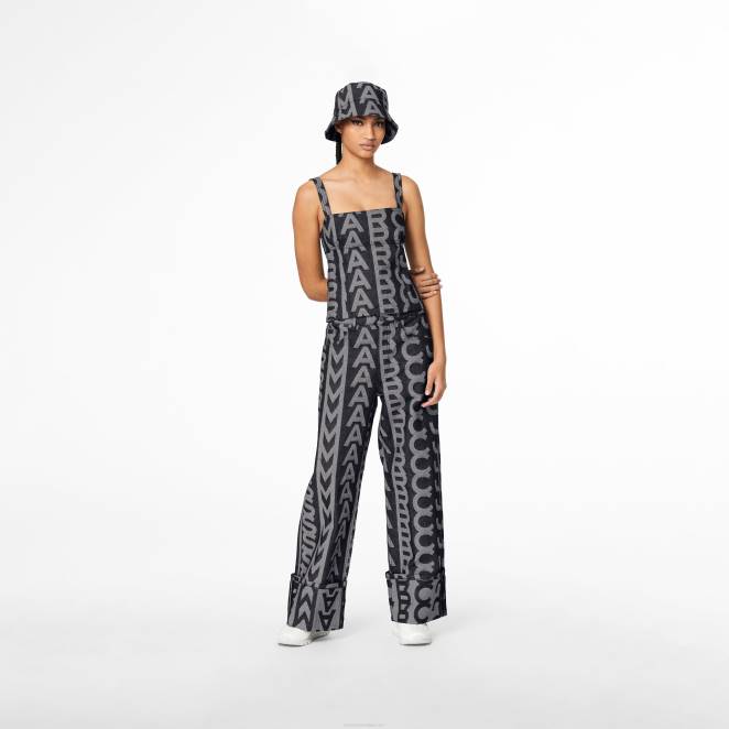 le haut bustier en jean monogrammé Marc Jacobs R8NP508