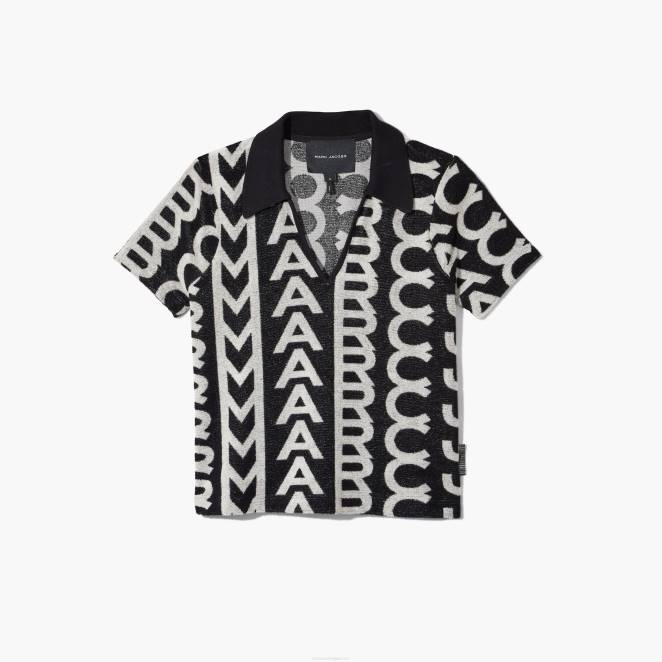 le polo éponge monogramme Marc Jacobs R8NP527