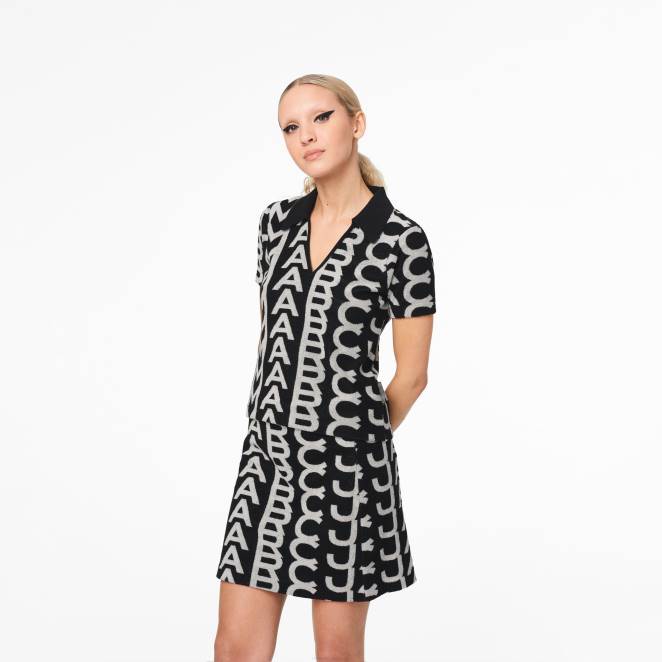 le polo éponge monogramme Marc Jacobs R8NP527