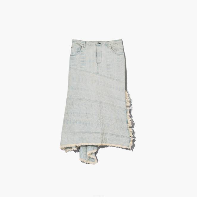 la jupe en jean monogramme Marc Jacobs R8NP475