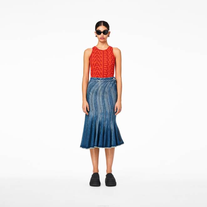 la jupe en jean vague Marc Jacobs R8NP537