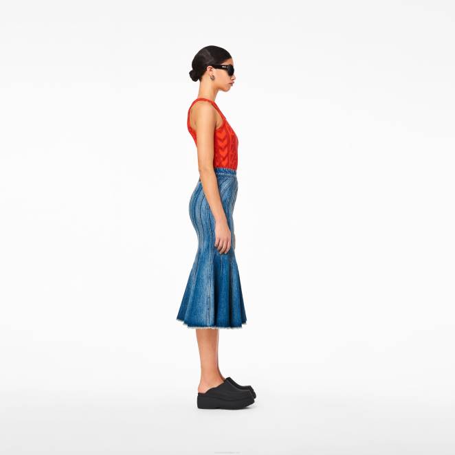 la jupe en jean vague Marc Jacobs R8NP537