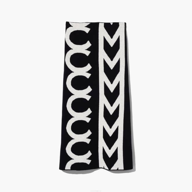 la jupe tube en maille monogrammée Marc Jacobs R8NP520