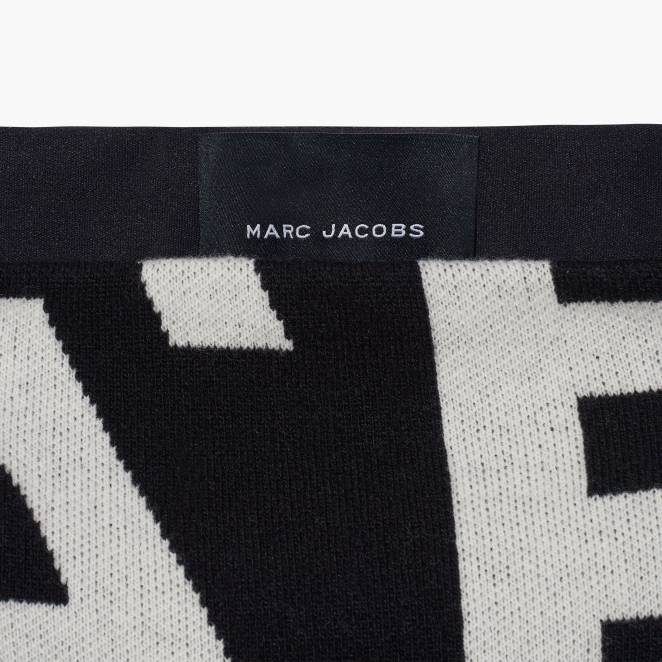 la jupe tube en maille monogrammée Marc Jacobs R8NP520