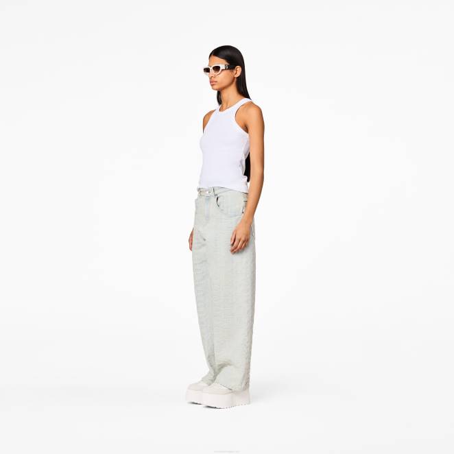 le pantalon en denim à monogramme Marc Jacobs R8NP477