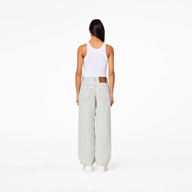 le pantalon en denim à monogramme Marc Jacobs R8NP477