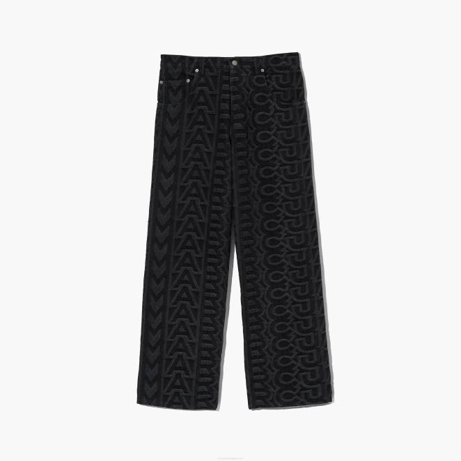 le pantalon en denim à monogramme Marc Jacobs R8NP491