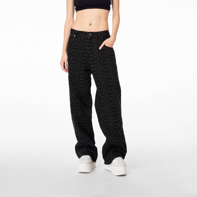 le pantalon en denim à monogramme Marc Jacobs R8NP491