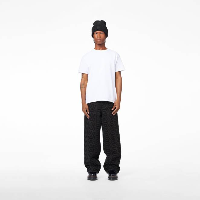 le pantalon en denim à monogramme Marc Jacobs R8NP491