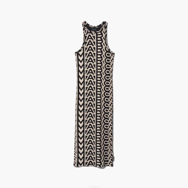 la robe côtelée à monogramme Marc Jacobs R8NP472