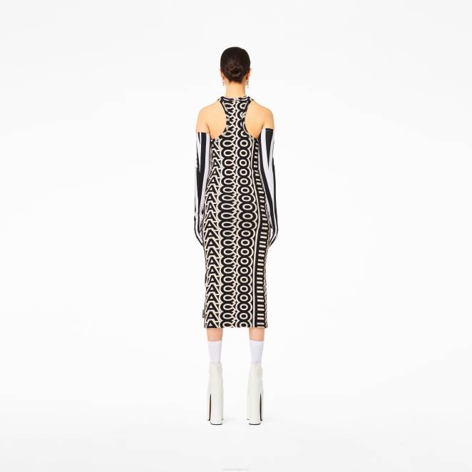 la robe côtelée à monogramme Marc Jacobs R8NP472