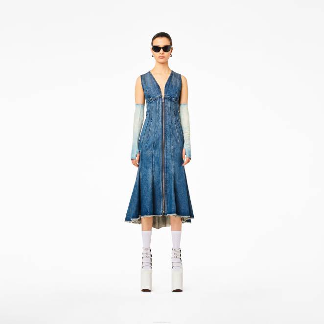 la robe en jean vague Marc Jacobs R8NP522