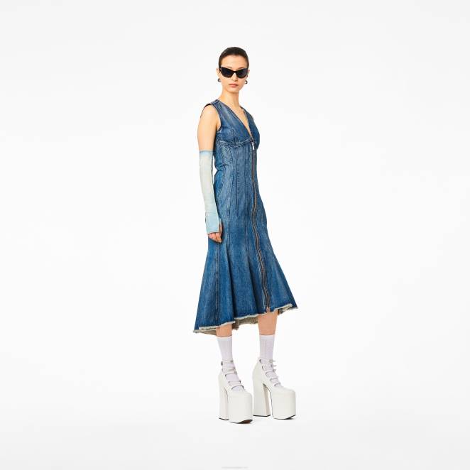 la robe en jean vague Marc Jacobs R8NP522