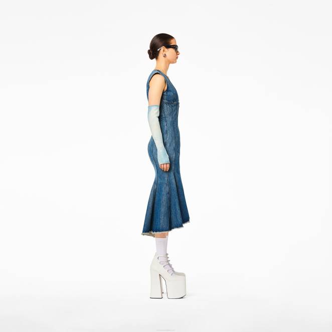 la robe en jean vague Marc Jacobs R8NP522