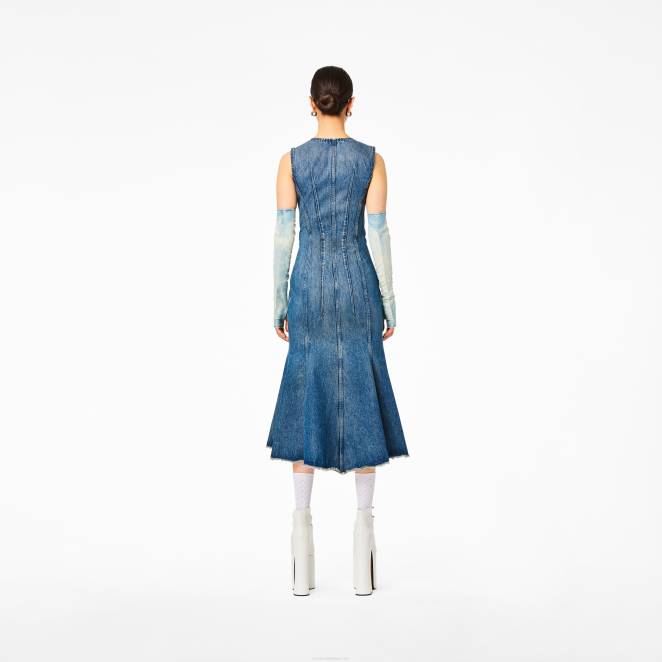 la robe en jean vague Marc Jacobs R8NP522
