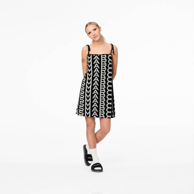 la robe-tablier en éponge à monogramme Marc Jacobs R8NP523
