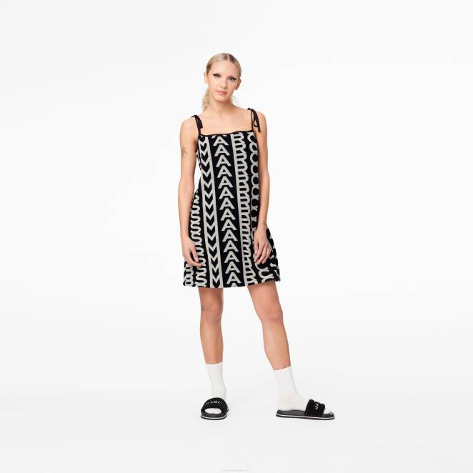 la robe-tablier en éponge à monogramme Marc Jacobs R8NP523