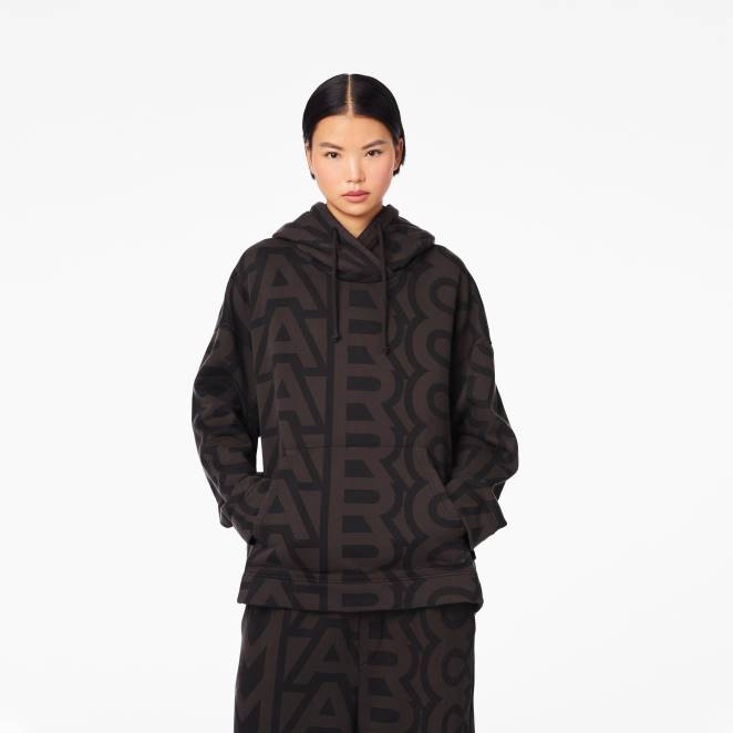 sweat à capuche oversize à monogramme Marc Jacobs R8NP495