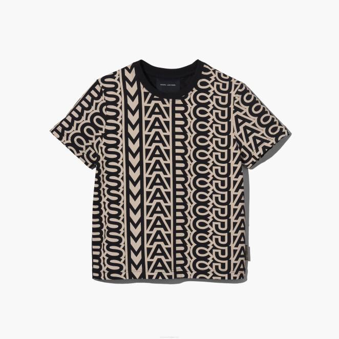 le t-shirt bébé monogramme Marc Jacobs R8NP482