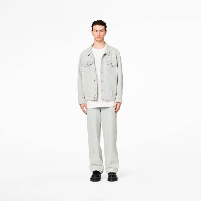la veste en jean monogramme Marc Jacobs R8NP474